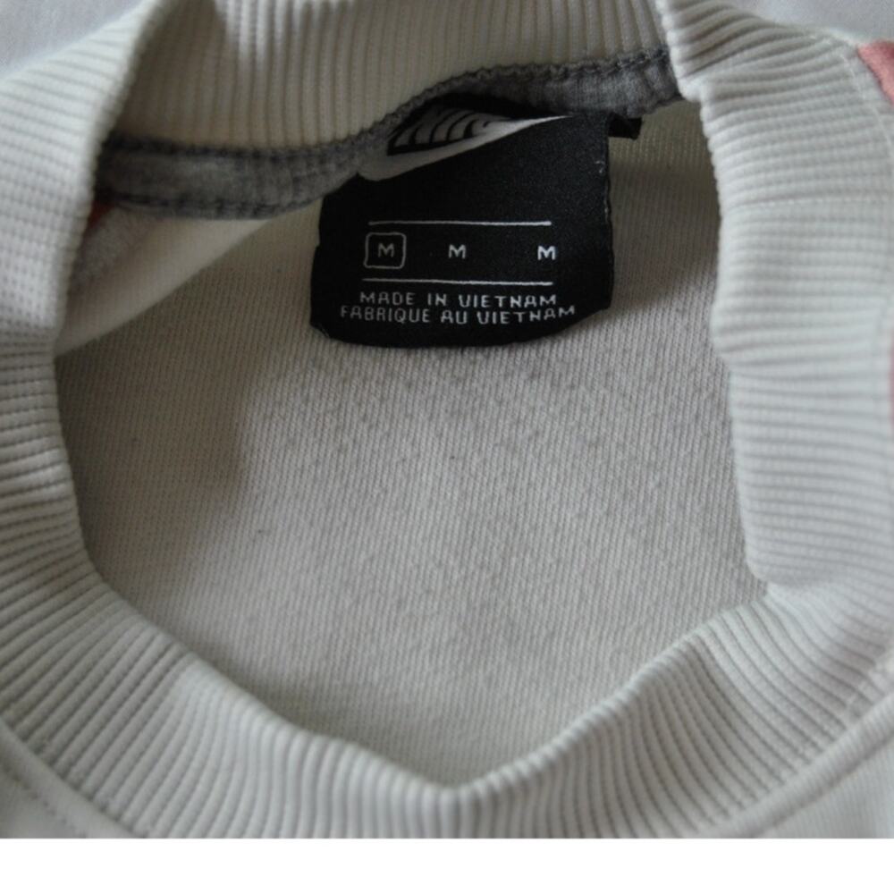 Nike Blue Pink White Crewneck Sweater Medium - Picture 4 of 9